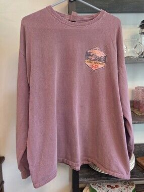 Faded And Loved Black Hills South Dakota Mount Rushmore Long Sleeve T Shirt 2XL